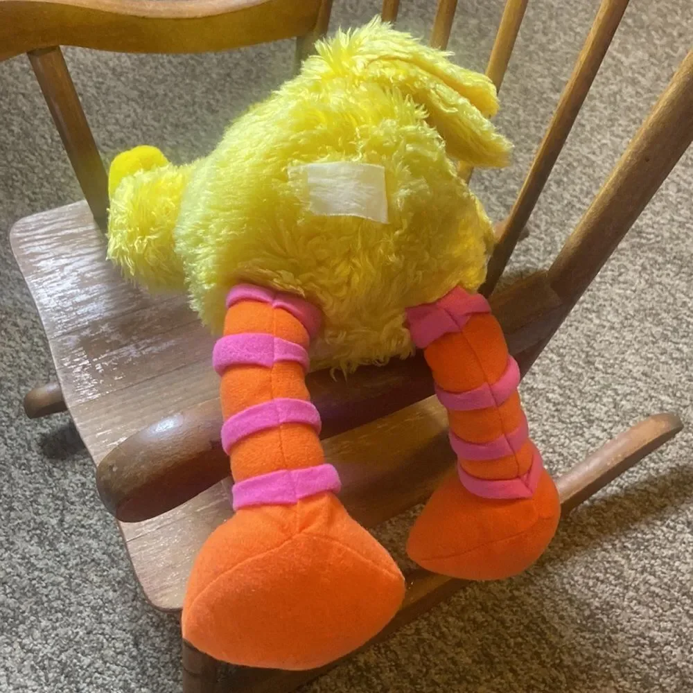 Vintage Big Sesame Street Bird Plush Doll